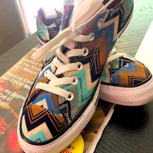 Converse- Missoni. Flash $65